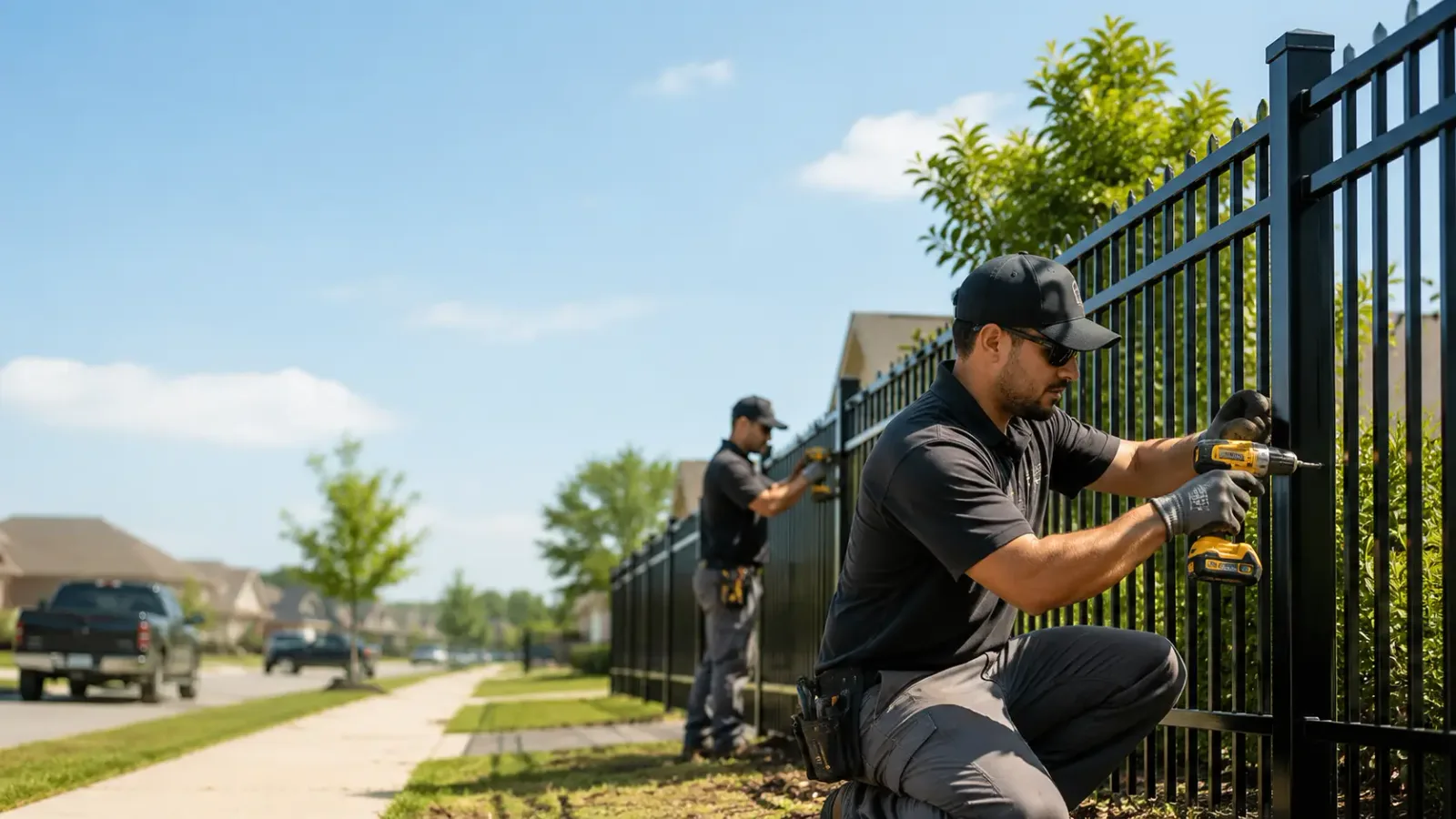 Metal Fence Installation in Antwerp, OH